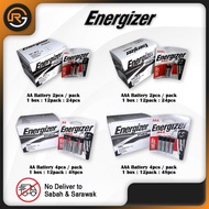 Energizer 1Box E91BP4 AA E92BP4 AAA Original Batteries Battery Long Lasting for Toys Remote Keyboard