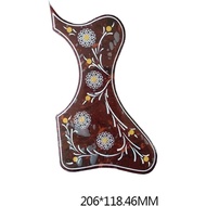 Acoustic Guitar Pickguard Beautiful Pattern with Adhesive for EJ-200 Guitar Guitar Anti-Scratch Guar