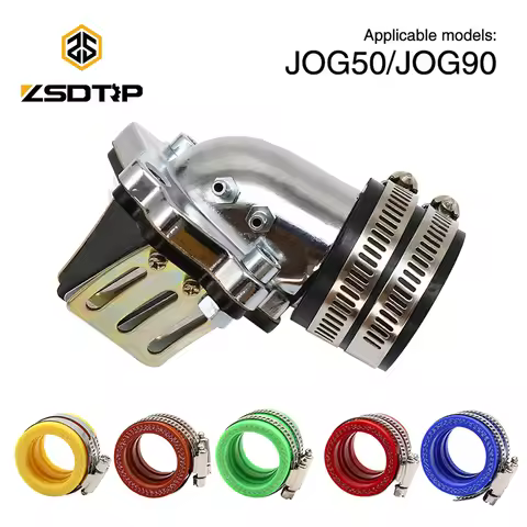 ZSDTRP Intake Manifold Aluminum Racing For Yamaha JOG50 JOG90 BWS50 CY50 Go Kart 2-Stroke Scooter In