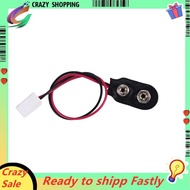 Dollhouse Miniature 9V Battery Connector w/ Wire and Single Receptacle LA005