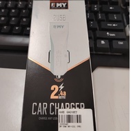 MY 2 USB CAR CHARGER 2.4A(MY-111)
