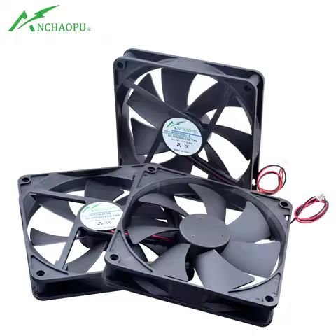 ACP14025 14cm 140mm fan 140x140x25mm DC5V 12V 24V 2pin Cooling fan suitable for PC case power supply
