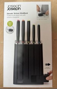 Joseph Joseph 升級刀具 SlimBlock 刀座連陶瓷磨刀器