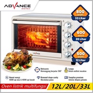 【Garansi 1 Tahun】Advance Oven Listrik Multifungsi 20L Oven Listrik Low Watt Electric Oven