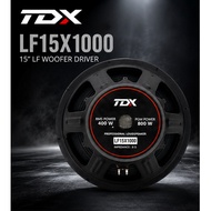 TDX LF15X1000 Speaker 15" 800Watt Max Power LF Woofer Driver Speaker Driver