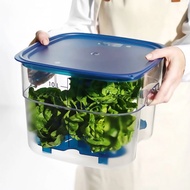 CAMBRO FreshPro Polycarbonate Food Storage Container Clear 12 QT Cover Drain Stand - 10 Liter Food S