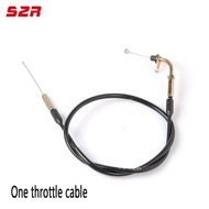 Dây Ga Cho YAMAHA YBR125 YB125 YBR YB 125 YB125Z YB125G Dây Cáp Dầu Hai Ga Dây Ga Đôi Riêng Biệt