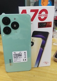 infinix itel vision A70 ram 12 + 64  GB triple Real camera layar 66 inci GARANSI RESMI (imei terdaft