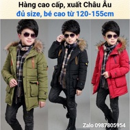 Winter Buoy Jacket Large size For Boys 6 To 14 Years Old (Height From 120cm - 156cm) Jacket