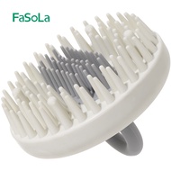 FaSoLa Shampoo Brush - White/Grey