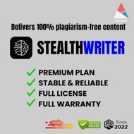 [Auto delivery]  Stealth Writer AI Premium Plan - Humanize AI Text and Bypass Detectors