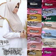 ABS132 - Promo hijab Qeysa List Oval bisa