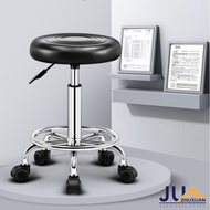 JUZHUXUAN Bar chair lift bar chair revolving bar stool bar chair household swivel chair high stool back round stool beauty stool