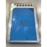 A7 Notes Spiral Block Book
