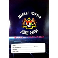 [READY STOCK] BUKU NOTA ABAD-21 KPM A4 @ GAPEN MPSM MGB KOPERASI KEDAI BUKU SEKOLAH KPM - IBS