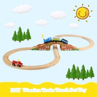 Thomas and friends wooden Thomas train track set toys railway track wooden road accessories kids toy gifts compatible with all kinds of trains and Thomas IKEA