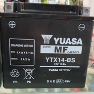 BATTERY YUASA YTX14-BS(12V12AH) -VN800/ZX14R 2012-19/CBR1100XX/GTR1400