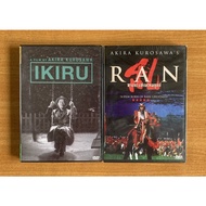 DVD : Ikiru-To Live (1952)/Ran (1985) [New Thai Subtitles] Japanese Movies/Akira Kurosawa/Genuine Di