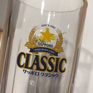 Sapporo Classic 有耳 啤酒杯 特別 罕有