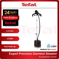 TEFAL IT3420 Expert Precision Garment Steamer Steam Black  Anti-Calc 1700W 1.5Litre