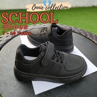 School Shoes Ready stock Black 9312 Boy Girl