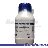 Sodium Benzoate, CP, 500g, BENDOSEN