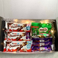 Surprise Gift Box Chocolate Kinder Bueno Gift Box Birthday for Woman Anniversary Graduation Baby Bre