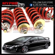 Honda Civic FD 2006 BLOX Hi Lo Soft Hard Adjustable Absorber / Suspension