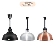 [LOVIVER] Buffet Heat Lamp, Food Warmer Light, Kitchen, E27, Fried Food, Buffet, Cafeteria, Buffet H