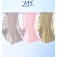 MS Mombaby cross-waist maternity underwear avoids touching incisions Q888/9090, breathable molded ru
