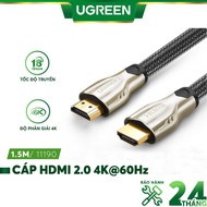 Hdmi 2.0 / 1.4 cable supports high resolution FullHD 4Kx2K 60Hz 60Hz, 1-15m long UGREEN HD102 flat wire and round wire