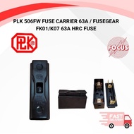 PLK 506FW FUSE CARRIER 63A / FUSEGEAR FK01/K07 63A HRC FUSE