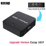 CVBS AV Audio Video Capture Card S-video Recording To U Disk USB Flash Drive for VHS VCR's RCA Hi8 P