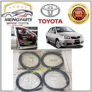 TOYOTA VIOS NCP42 DOOR RUBBER * IN BODY * 62311-0D040 62312-0D040 62333-0D050 62334-0D050