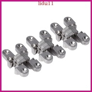 LID 3Pcs Concealed Barrels Crosses Door Hinge Hardware For  Door And Cabinets