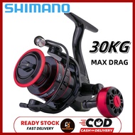 SHIMANO Sea Fishing reel Spinning Reel Metal Spool Pancing Braking Force Mesin Casting Reel Metal Line Cup