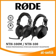 RODE NTH-100 | NTH-100M ( WITH MICROPHONE) PROFESSIONAL OVER-EAR HEADPHONE HEADSET - COOLTECH EAR CU