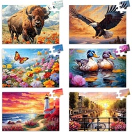 6 Pack 36 Piece Large Jigsaw Puzzle for Seniors Puzzles Dementia Alzheimer's Products and Activities