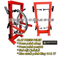 Rim press tool BINTANG spoke/ 14&17Ring, wobble rim press, dent rim press, spoke set