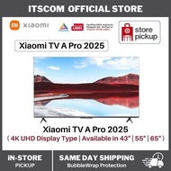 Xiaomi TV A Pro 43 55 65 2025  | Bright 4K QLED display | 4K HDR | Dolby Audio | Premium metal finis
