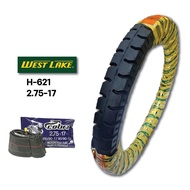 ยางนอกมอเตอร์ไซค์ ขอบ 17 WESTLAKE เวสเลค ลายสิบล้อ มีให้เลือก 2 เบอร์ 250-17 275-17 พ่วงข้าง พร้อมย