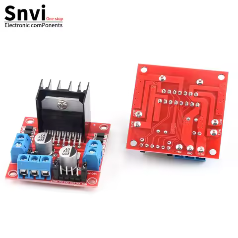 L298N Dual H-bridge Motor Drive Board Module Two way 2A 5V-35V Motor Motor Intelligent Vehicle Robot