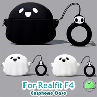 【Fast Shipment】For Realfit F4 Case Innovation Cartoon Soft Silicone Earphone Case Casing Cover NO.2
