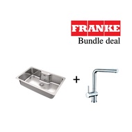 Franke under mount Sink bundle deal - BCX110-75CT
