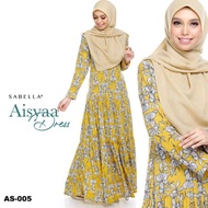 JUBAH SABELLA IRONLESS READY STOCK 💞💞💞💞