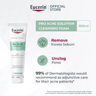 Eucerin ProACNE Solution Cleansing Foam 50G / 150G | Face Wash | Cleanser | Acne Prone Skincare | Fa
