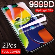 2Pcs Full-screen drop protection Hydrogel Film Protective For Sharp Aquos Zero wish 2 4 8 6 R10 R5G 