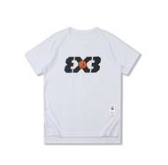 American Shooting Training Wear Warm-up Basketball Short Sleeve Jersey Sports T-shirt Men and Women 