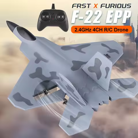 F22 RC Plane 2.4G Remote Control Flying Model Glider Airplane With Waterproof Aircraft Foam Toys For
