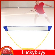 Luckybuyy-my Depisuta Portable Badminton Net Set Easy Setup with Freestanding Storage Base and 9.8FT